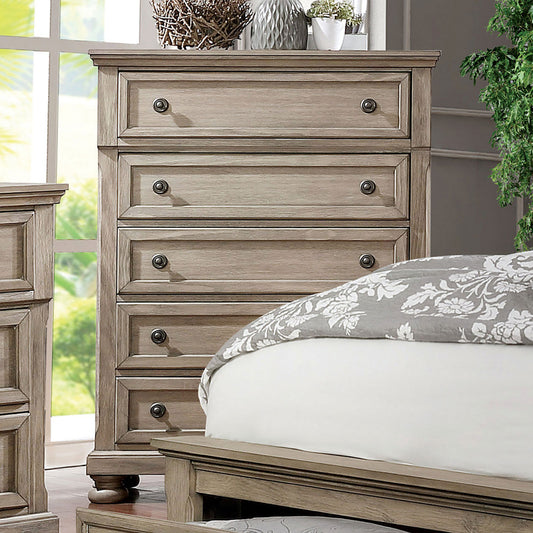 Furniture of America - Wells Chest in Gray - CM7568C View 1