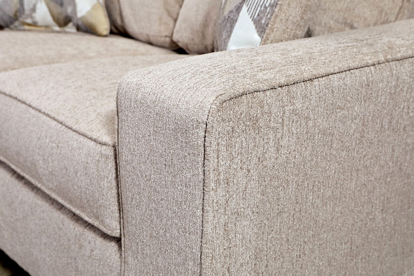 Furniture of America - West Action Sofa + Loveseat in Beige - SM7331-2PC View 3