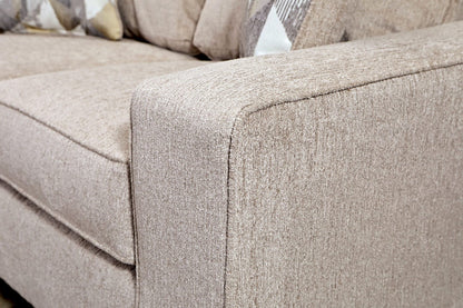 Furniture of America - West Action Sofa + Loveseat in Beige - SM7331-2PC View 3