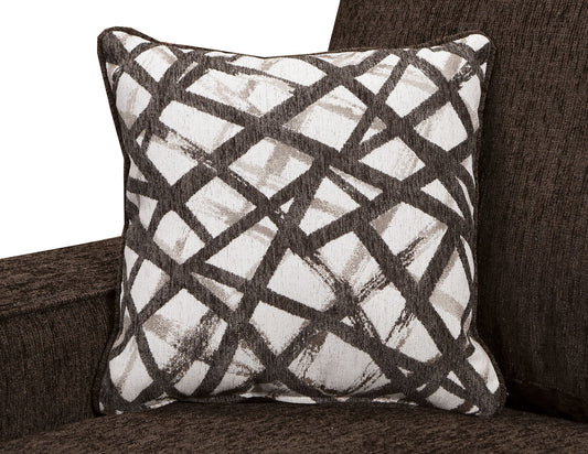 Furniture of America - West Action Sofa + Loveseat in Chocolate - SM7330-2PC View 2