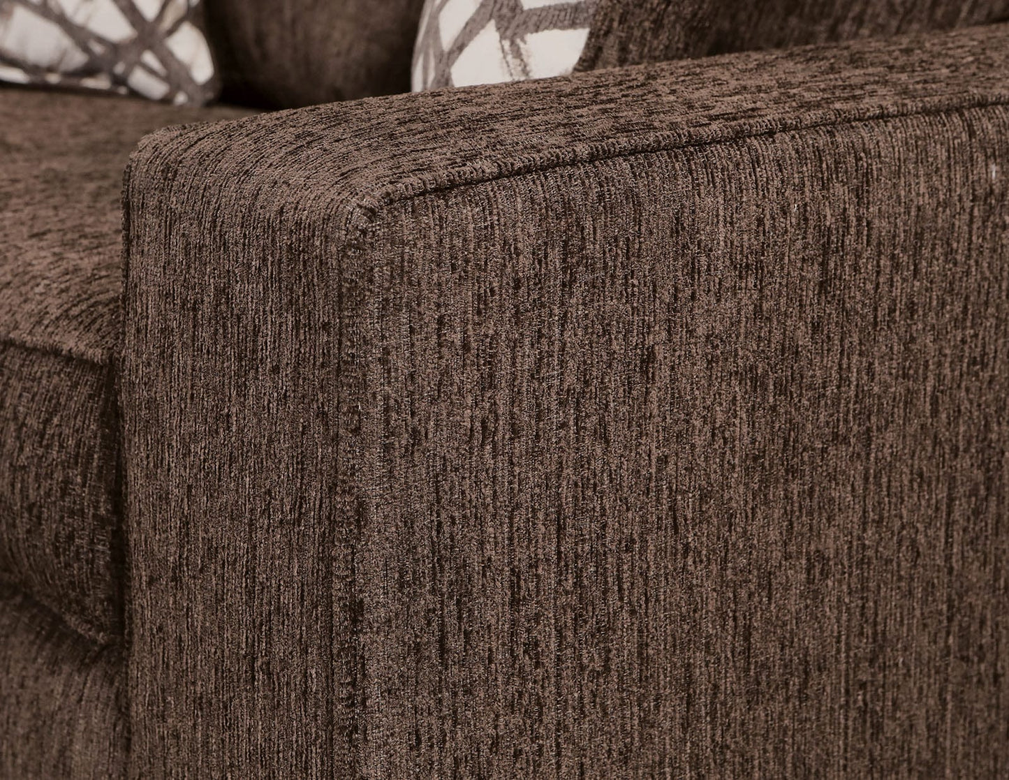 Furniture of America - West Action Sofa + Loveseat in Chocolate - SM7330-2PC View 3