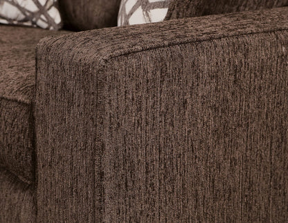 Furniture of America - West Action Sofa + Loveseat in Chocolate - SM7330-2PC View 3