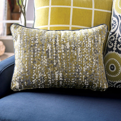 Furniture of America - West Brompton Sofa + Loveseat in Navy/Yellow - SM2274-2PC View 3