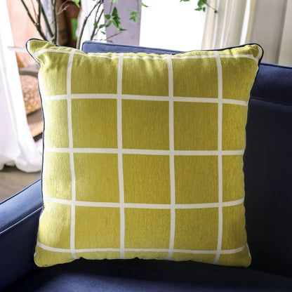 Furniture of America - West Brompton Sofa + Loveseat in Navy/Yellow - SM2274-2PC View 4