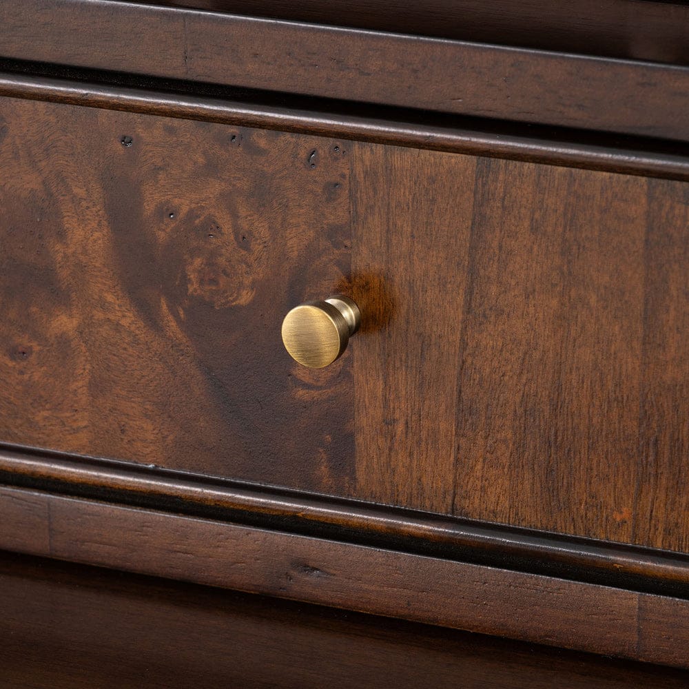 Furniture of America - Westerham Hutch & Buffet in Dark Cherry - FM34001CH-HB-SET View 4
