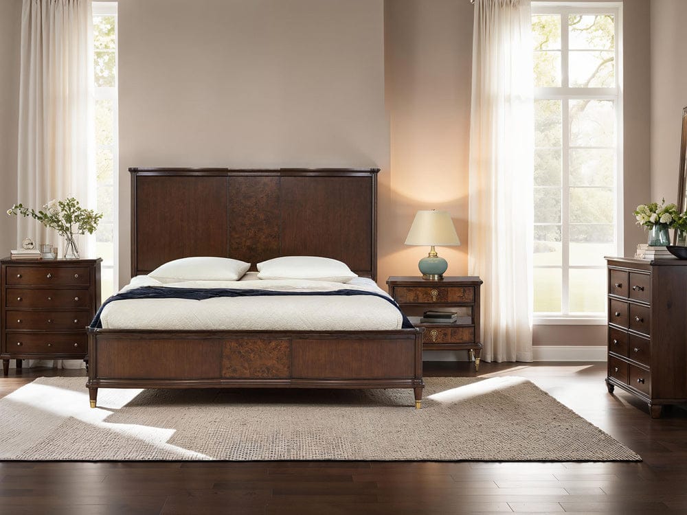 Furniture of America - Westerham Queen Bed in Dark Cherry - FM74001CH-Q-BED View 2