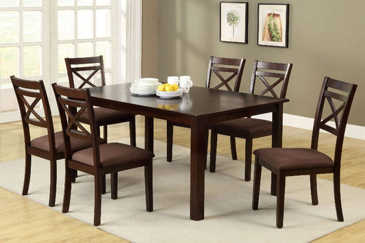 Furniture of America - Weston Ii 7 Pc. Dining Table Set in Espresso - CM3400T-7PK View 1