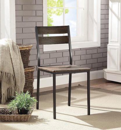 Furniture of America - Westport 7 Pc. Dining Table Set in Antique Brown/Black - CM3920T-7PK View 3