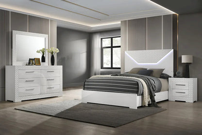 Furniture of America - Whitby - 3 Pc. Queen Bedroom Set - FM7216WH-Q-4PC view 1