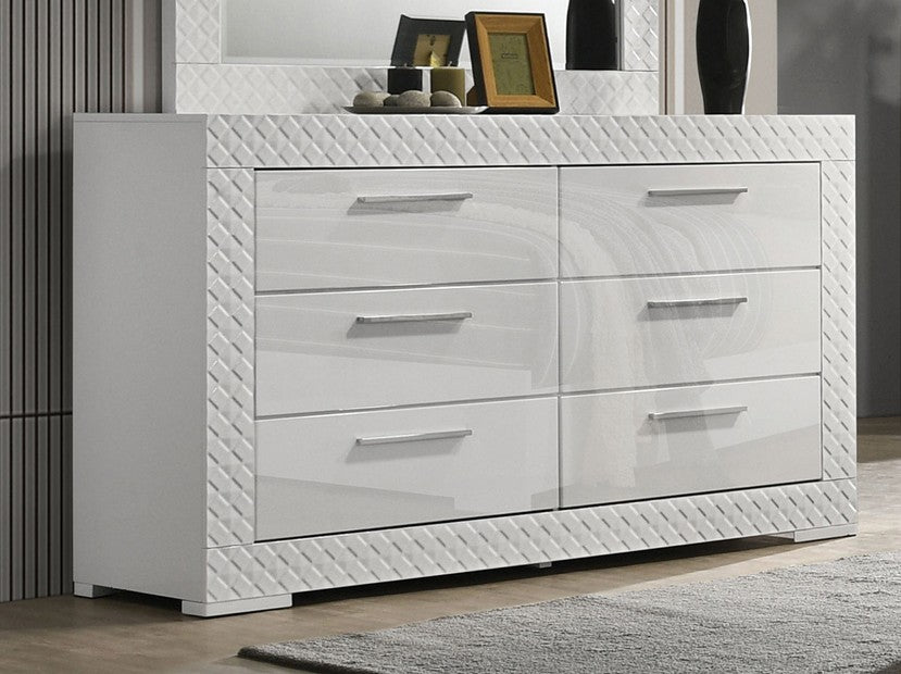 Furniture of America - Whitby Dresser in White - FM7216WH-D View 1