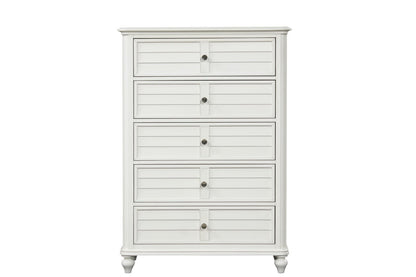 Furniture of America - Whitehaven Chest in Antique White - FM7708WH-C View 3