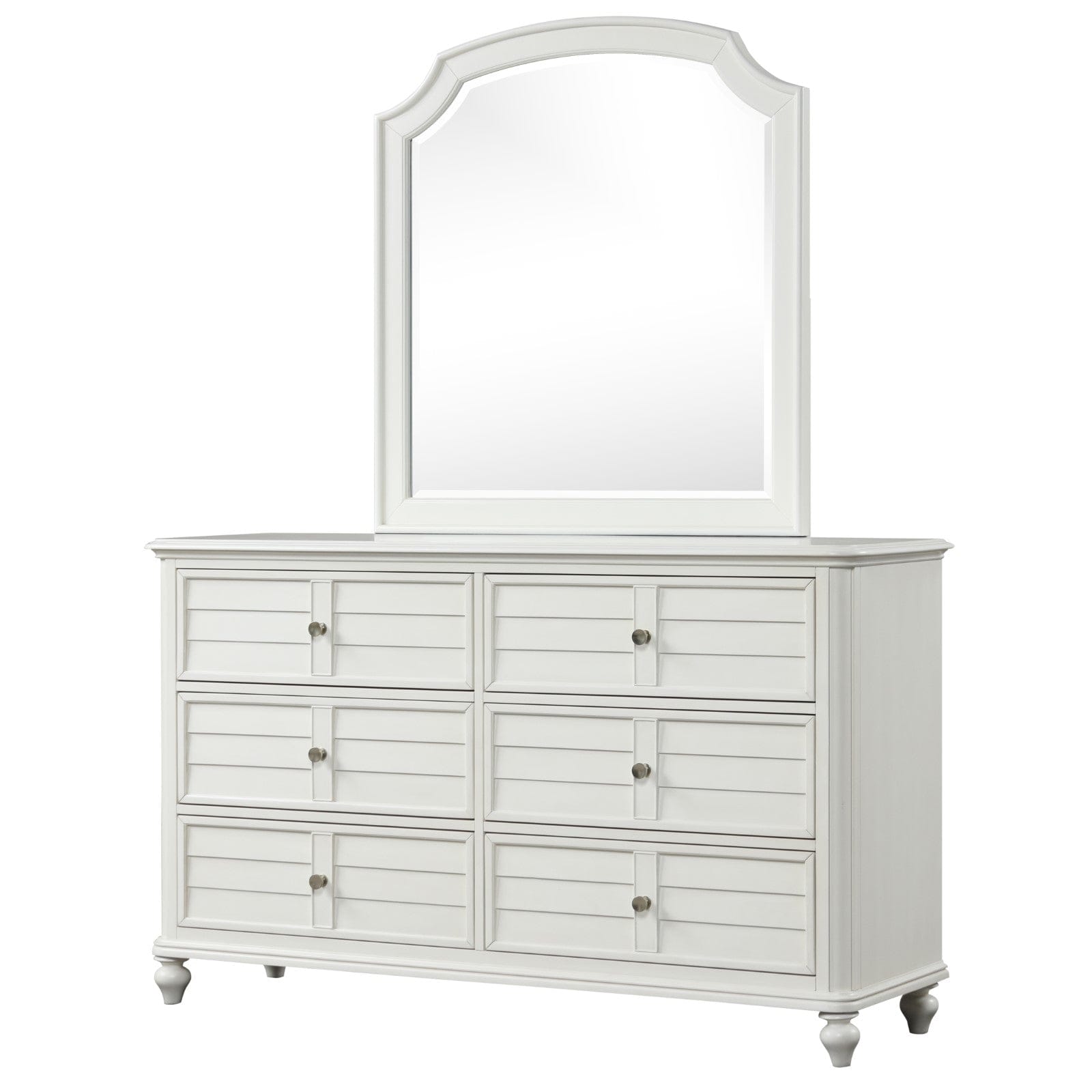 Furniture of America - Whitehaven Dresser in Antique White - FM7708WH-D View 2