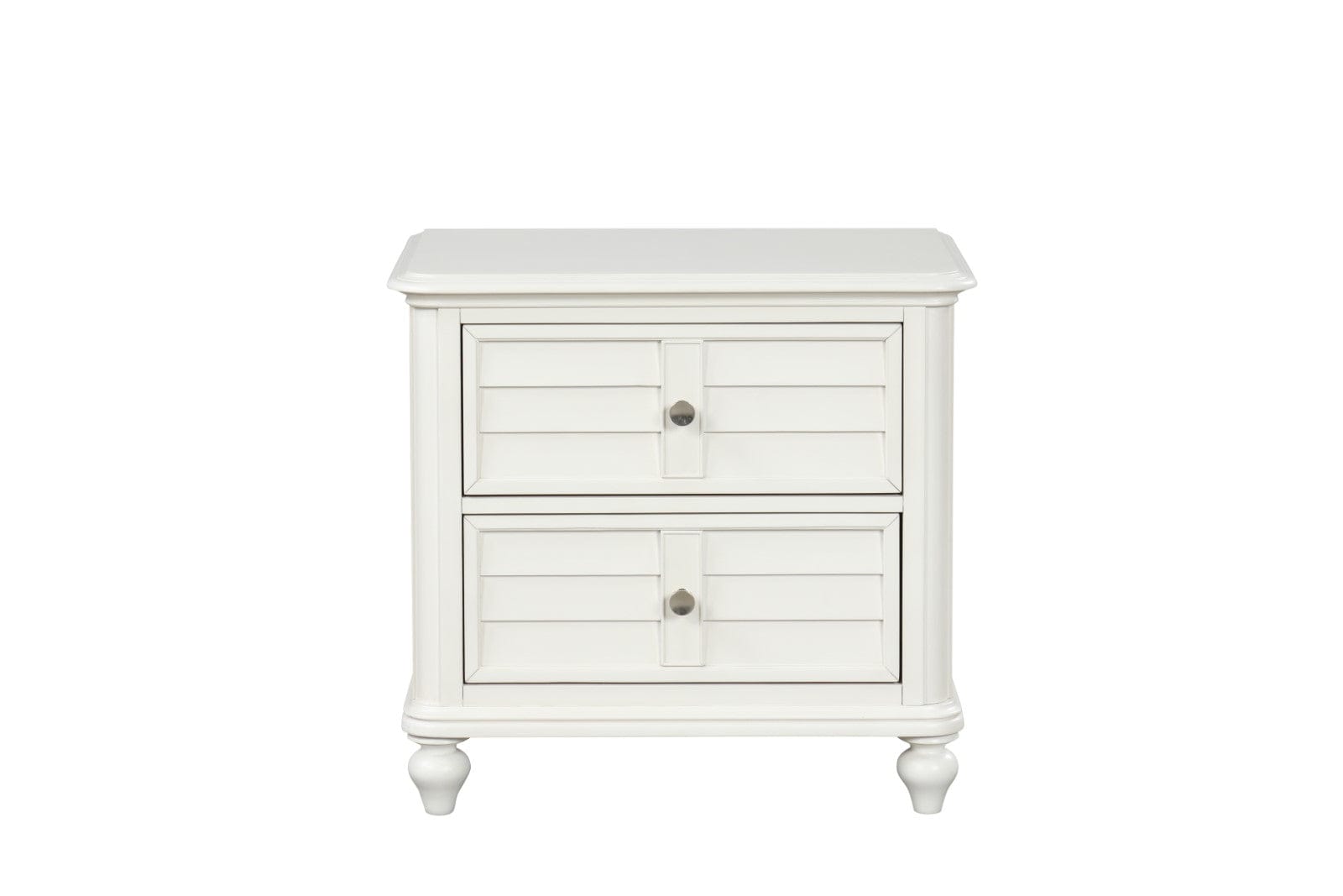 Furniture of America - Whitehaven Nightstand in Antique White - FM7708WH-N View 3