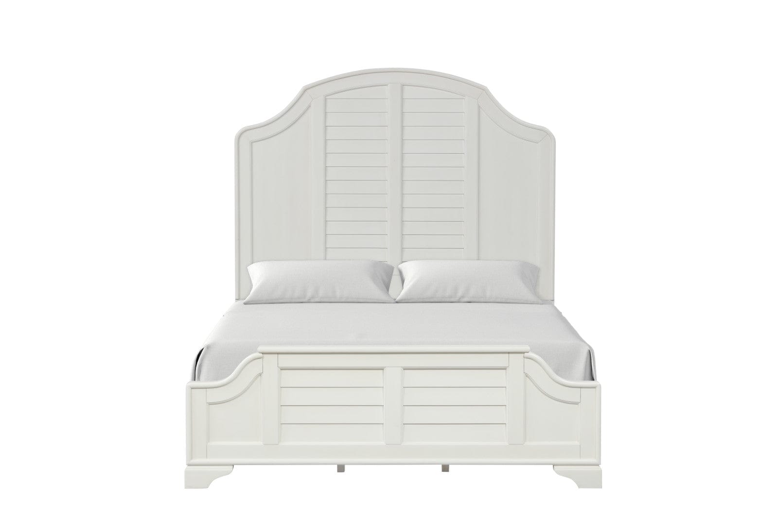 Furniture of America - Whitehaven Queen Bed in Antique White - FM7708WH-Q-BED View 4
