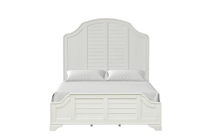 Furniture of America - Whitehaven Queen Bed in Antique White - FM7708WH-Q-BED View 4