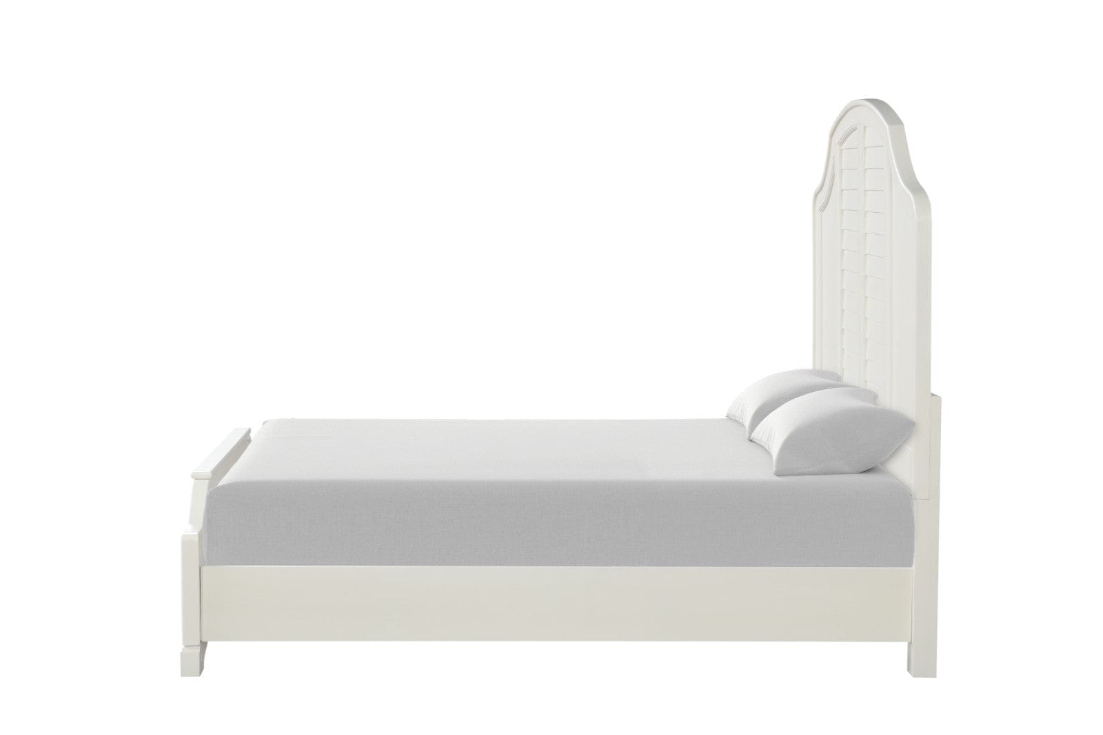 Furniture of America - Whitehaven Queen Bed in Antique White - FM7708WH-Q-BED View 5