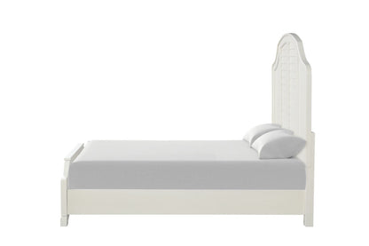 Furniture of America - Whitehaven Queen Bed in Antique White - FM7708WH-Q-BED View 5