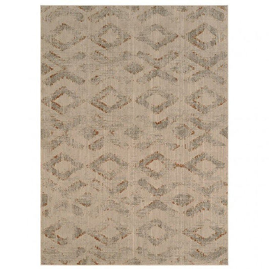 Furniture of America - Wilhelm 5'3 X 7'6" Area Rug in Obelisk Gray - RG8166S