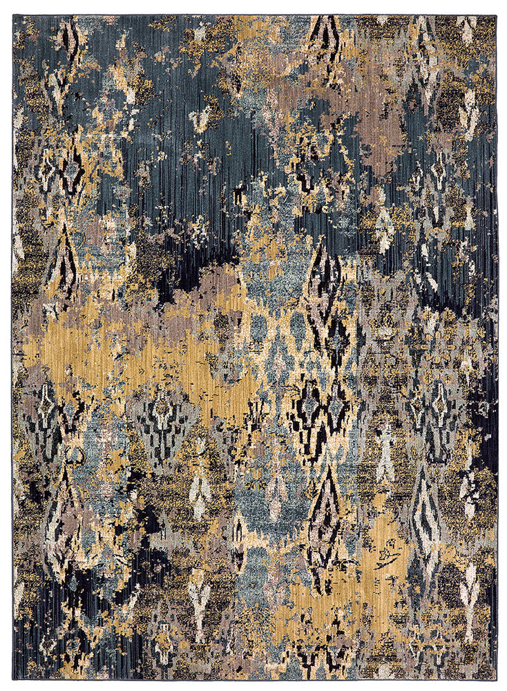 Furniture of America - Wilhelm 8' X 11' Area Rug in Indigo Breach - RG8161M View 1