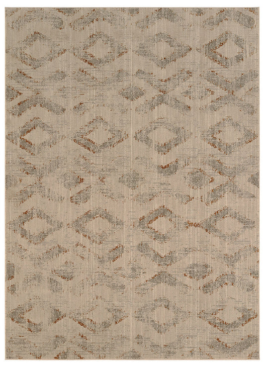 Furniture of America - Wilhelm 8' X 11' Area Rug in Obelisk Gray - RG8166M View 1