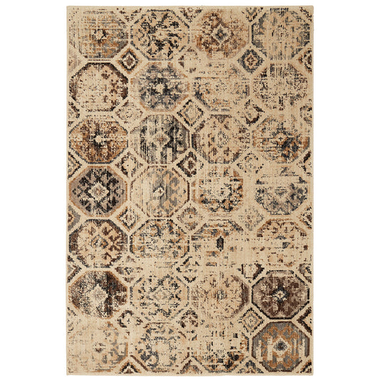 Furniture of America - Wilhelm 8' X 11' Area Rug in Relic Beige - RG8165M View 1