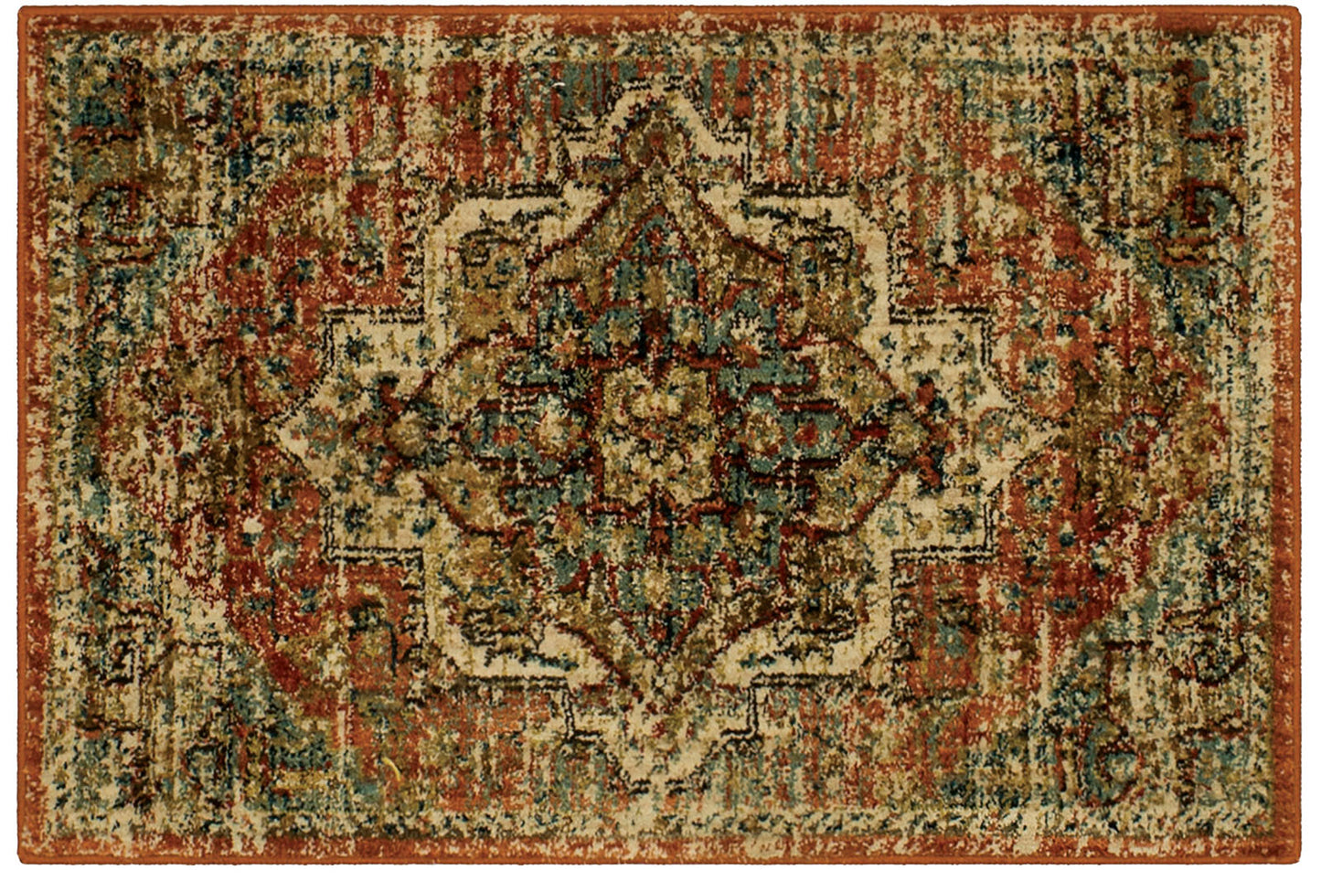 Furniture of America - Wilhelm 8' X 11' Area Rug in Spice Rose - RG8160M View 2