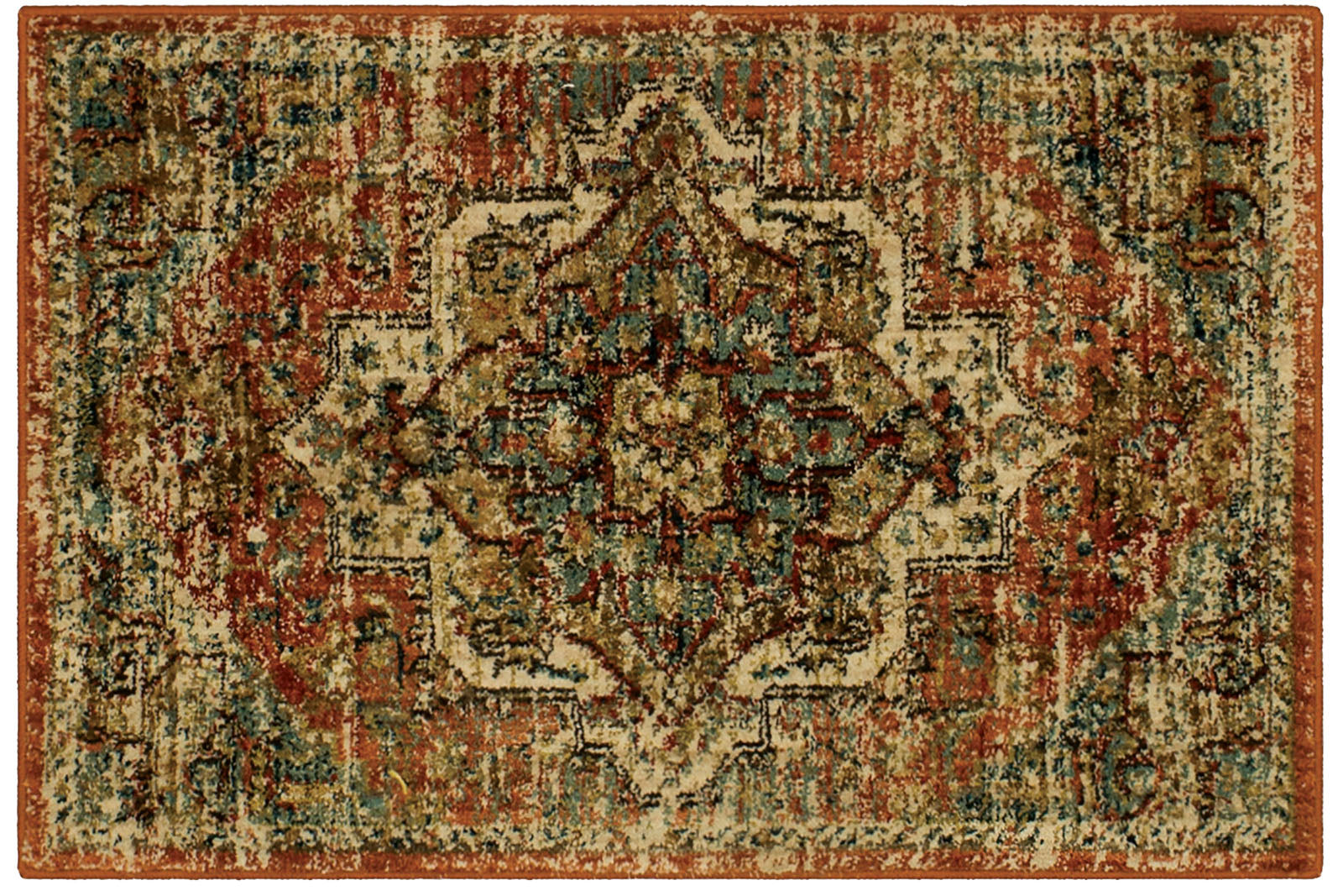 Furniture of America - Wilhelm 8' X 11' Area Rug in Spice Rose - RG8160M View 2