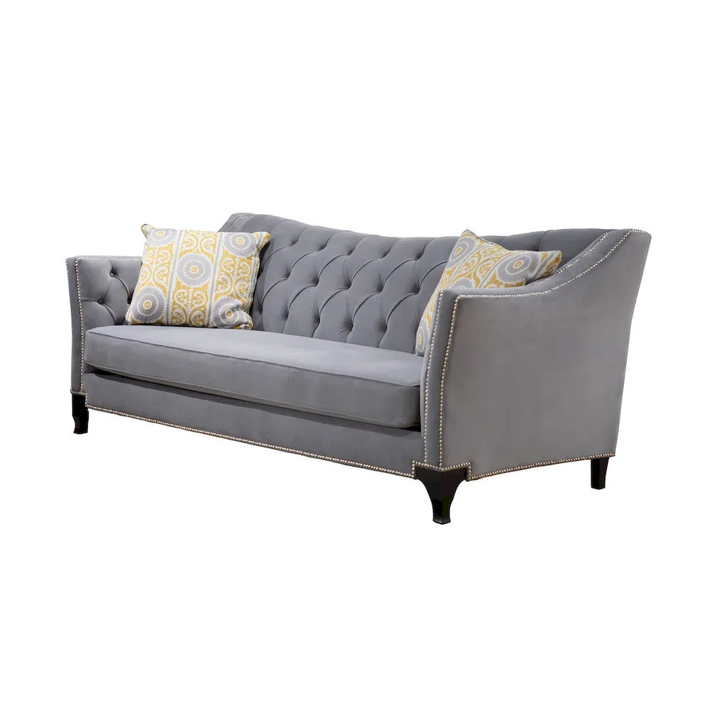 Furniture of America - Wilmette - Sofa - SM2296GY-SF view 2