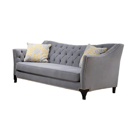 Furniture of America - Wilmette - Sofa - SM2296GY-SF view 2