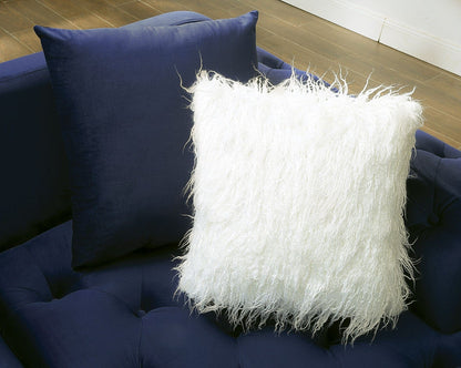 Furniture of America - Wilmington Sectional in Blue  - CM6239BL-SECT View 4