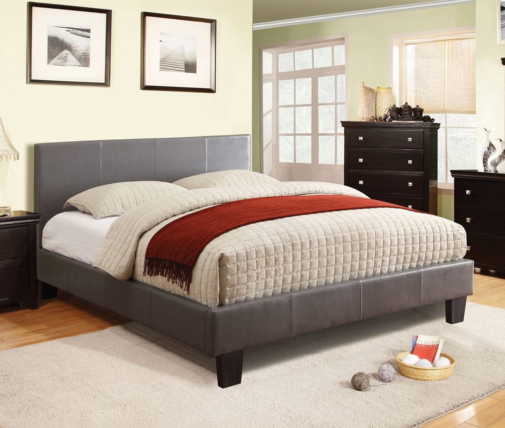 Furniture of America - Winn Park Twin Bed in Gray - CM7008GY-T-BED View 1
