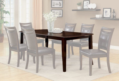 Furniture of America - Woodside Dining Table in Dark Cherry/Espresso - CM3024T View 1