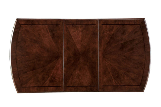 Furniture of America - Woodside Dining Table in Dark Cherry/Espresso - CM3024T View 2