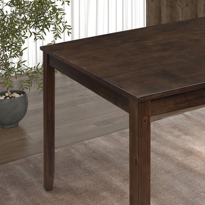 Furniture of America - Yamhill 5 Pc. Dining Table Set in Dark Cherry - FM3424CH-T-5PK View 2