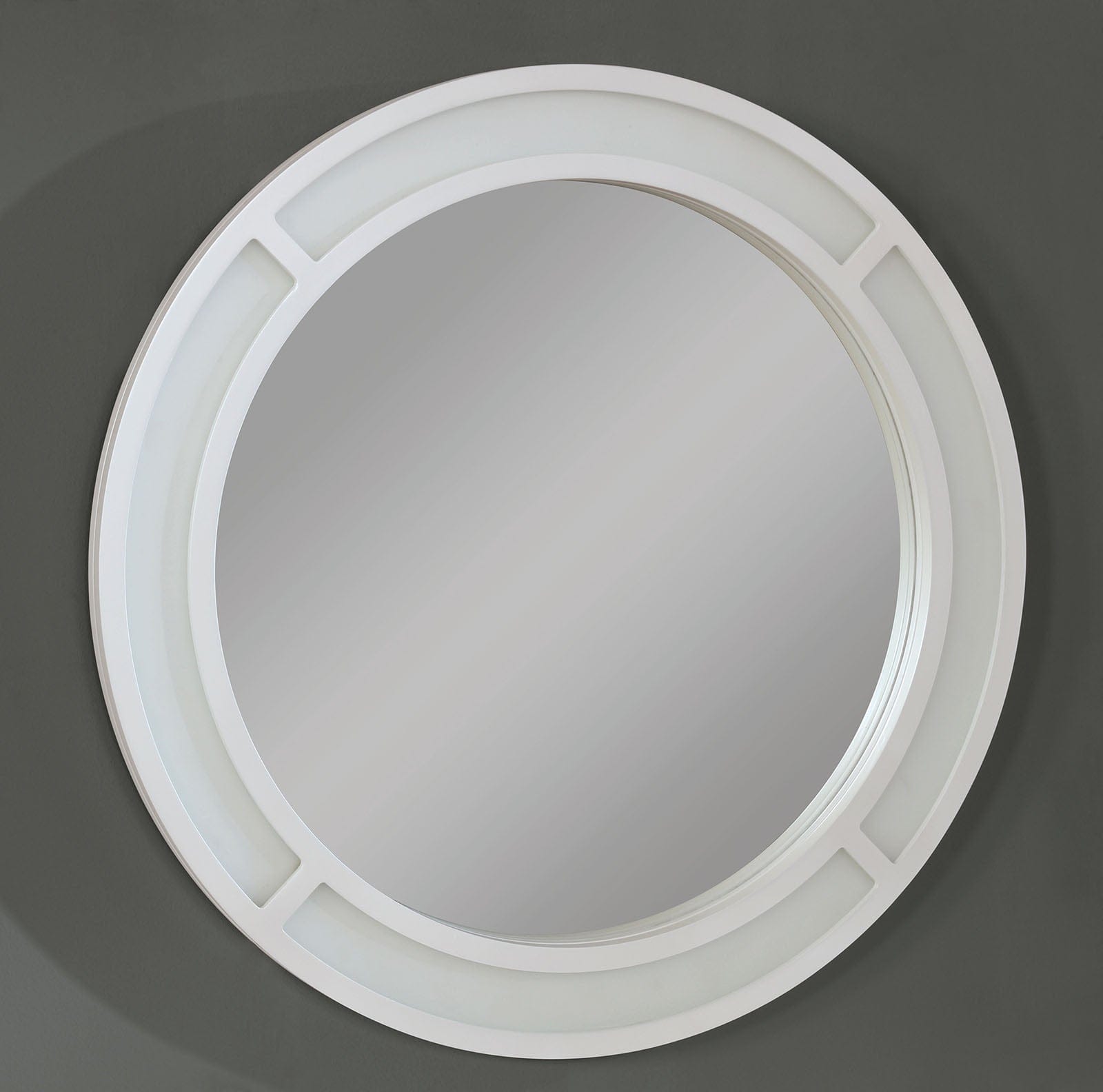 Furniture of America - Yasmine Vanity Set in Luminous White - FOA-DK5683WH-PK View 4