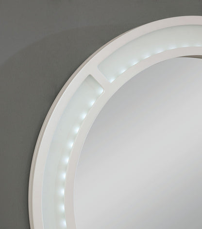 Furniture of America - Yasmine Vanity Set in Luminous White - FOA-DK5683WH-PK View 5