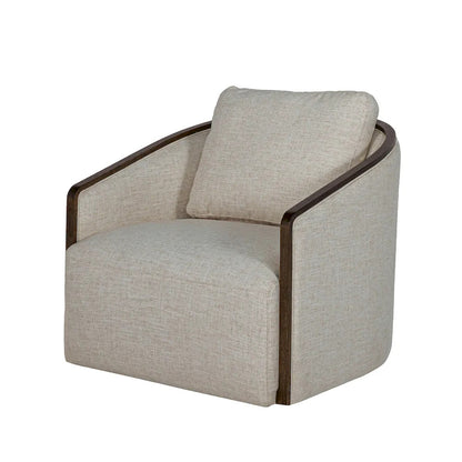 Furniture of America - Zebina - Swivel Chair - Khaki - FM-AC6014LB-SW view 3