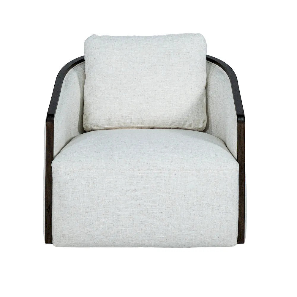 Furniture of America - Zebina - Swivel Chair - White - FM-AC6014WH-SW view 3