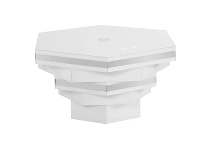 Furniture of America - Zeta - Coffee Table, Hexagon - FM47010WH-C view 2