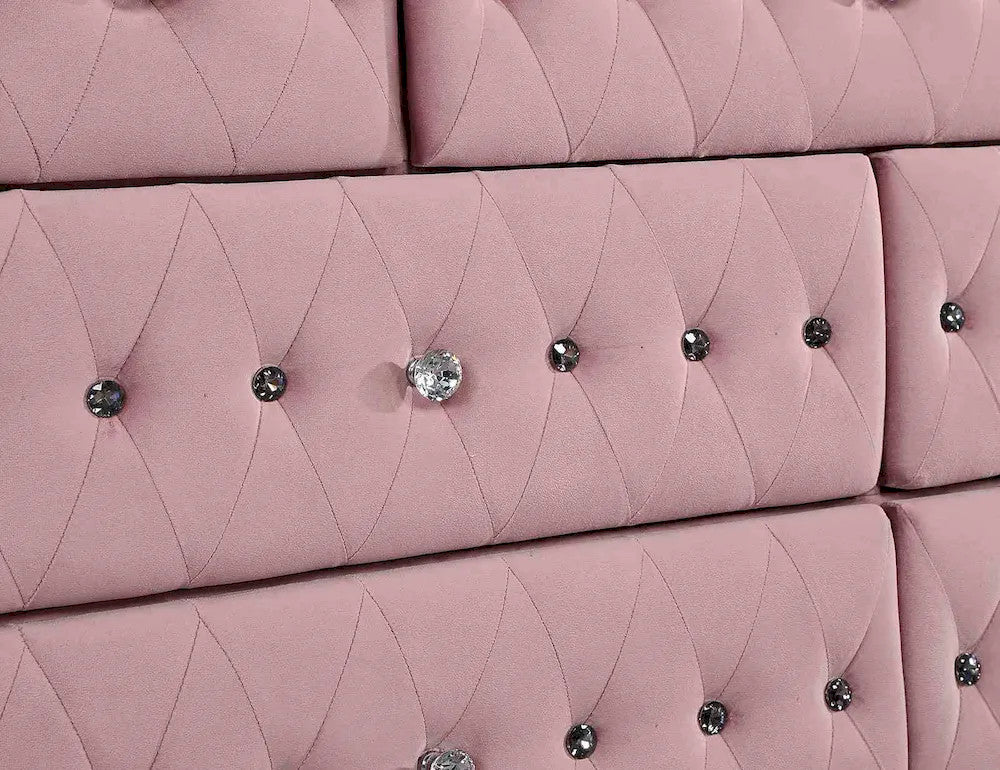 Furniture of America - Zohar - 4 Pc. Queen Bedroom Set w/ 2NS - CM7130PK-Q-5PC-2NS view 4