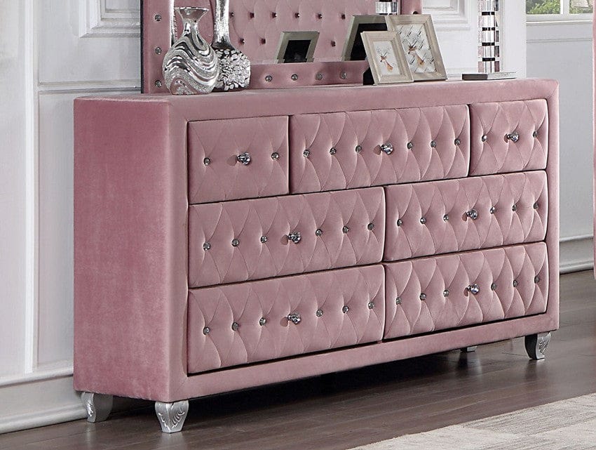 Furniture of America - Zohar Dresser in Pink - CM7130PK-D View 1