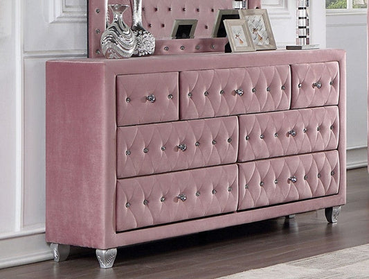 Furniture of America - Zohar Dresser in Pink - CM7130PK-D View 1
