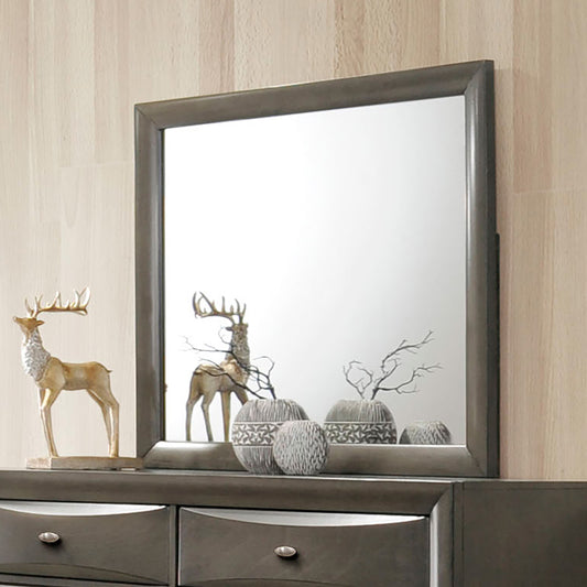 Furniture of America - Zosimo Mirror in Gray - FM7210GY-M View 1