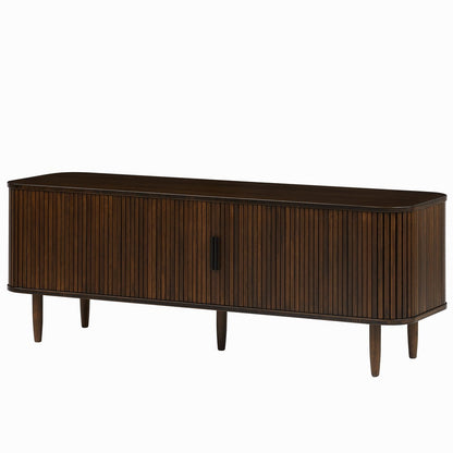 Greenington - Carson Console Table / Retractable Door Sideboard, Coffee - CAR001CE view 1