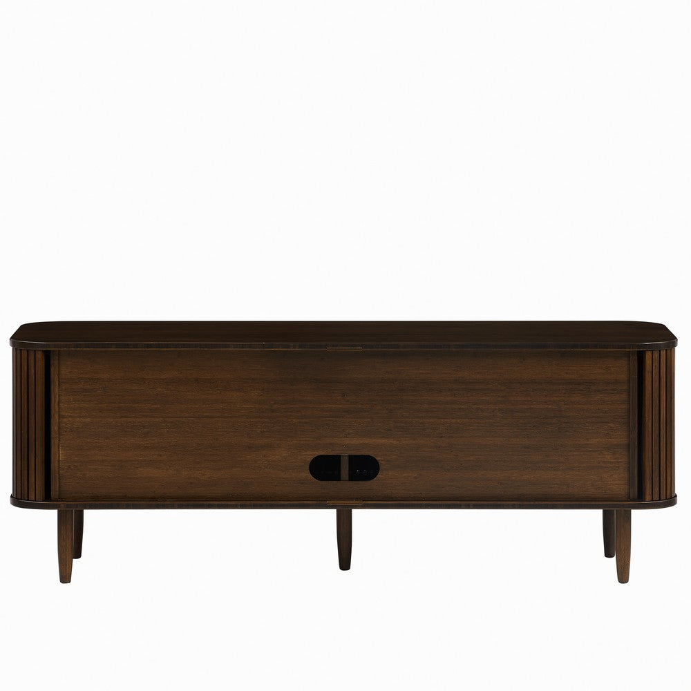 Greenington - Carson Console Table / Retractable Door Sideboard, Coffee - CAR001CE view 3