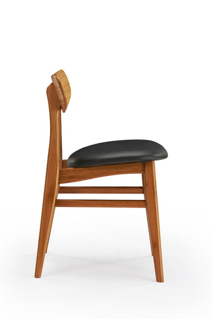 Greenington - Coral Dining Chair With Leather Seat, Copper, Set of 2 - CRL002CP view 2