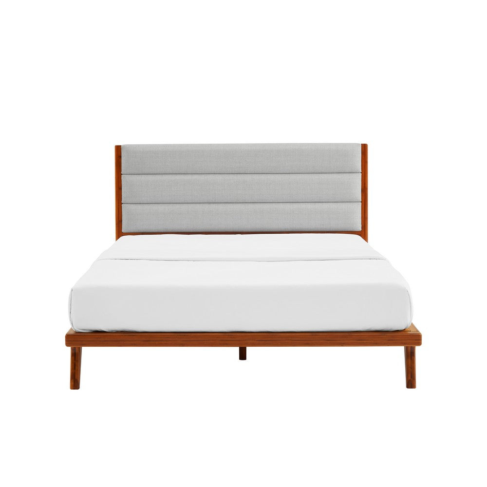Greenington - Dante Upholstered Queen Platform Bed, Copper - DTE001CP view 2