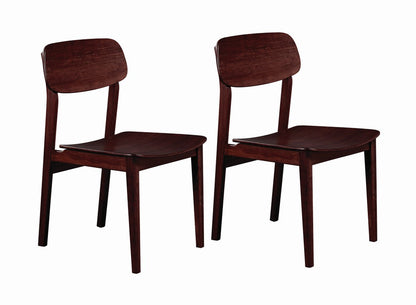 Greenington - Dylan Chair, Burgundy, Set of 2 - DLN022BG view 1