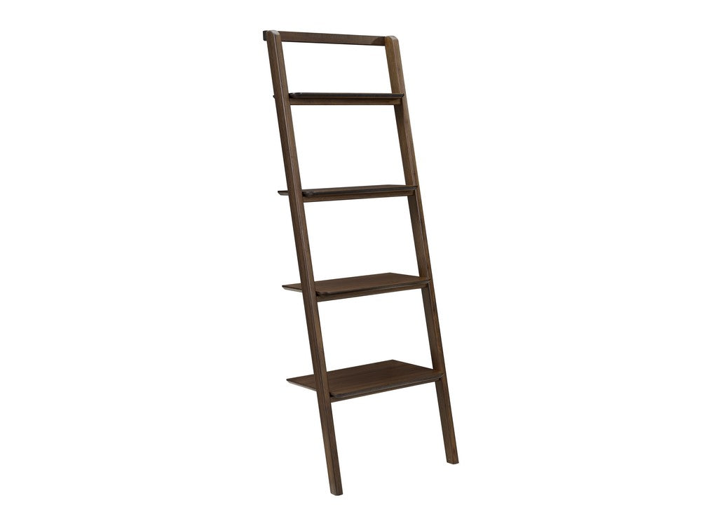 Greenington - Dylan Leaning Bookshelf, Coffee - DLN049CE view 1