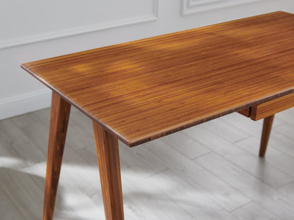 Greenington - Hayden 48 Solid Moso Bamboo Writing Desk in Wheat Finish - HDN002CP view 4